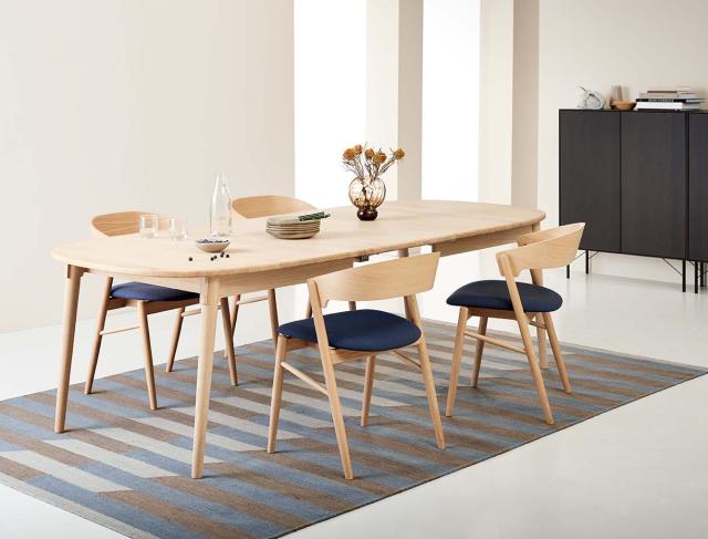 Findahl by Hammel dining details high focus on tables and quality –