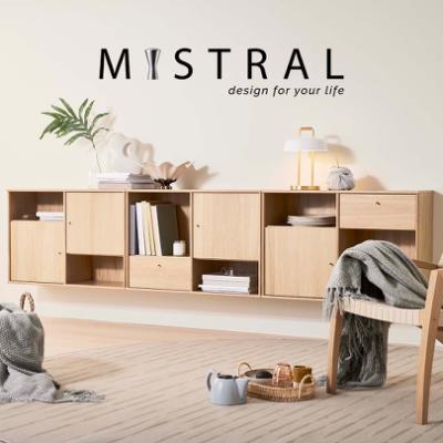 The Danish design classics – Mistral shelving and Mistral Kubus